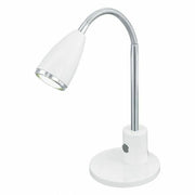 Lampada Scrivania Led Tavolo Ufficio Lettura Braccio Orientabile 3W Fox EGLO Colore Lampada: Bianca