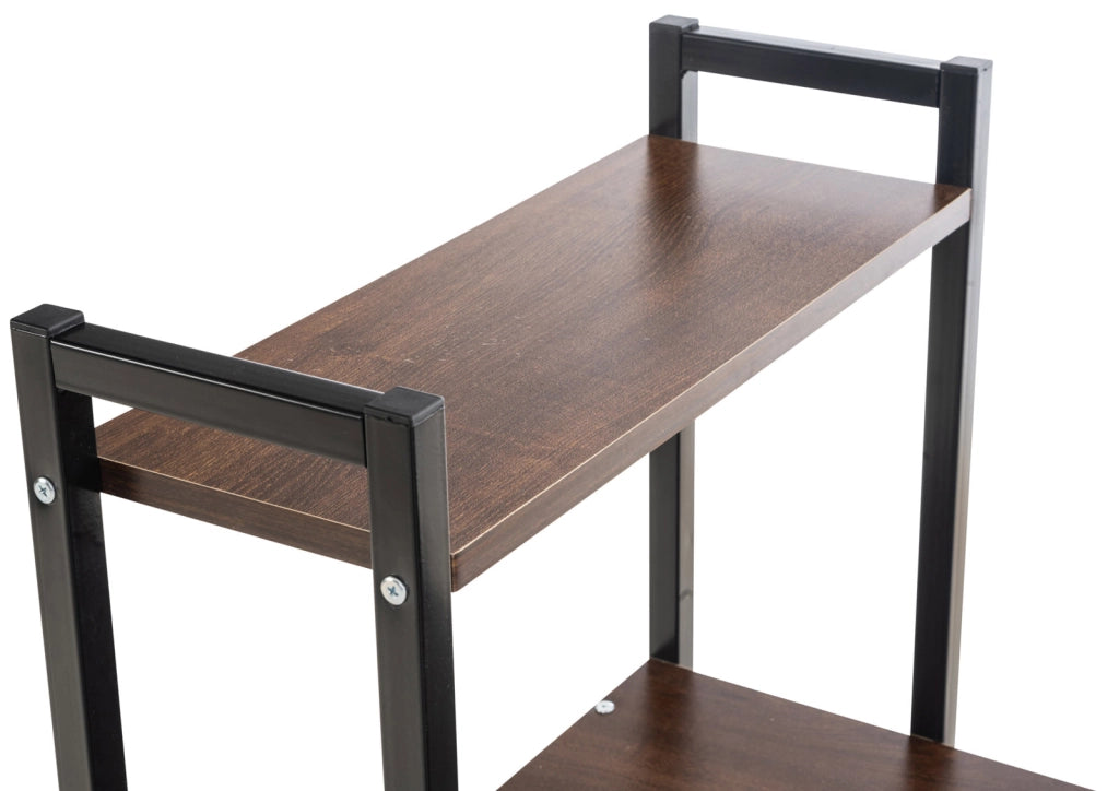Scrittoio Poe design industriale Noce