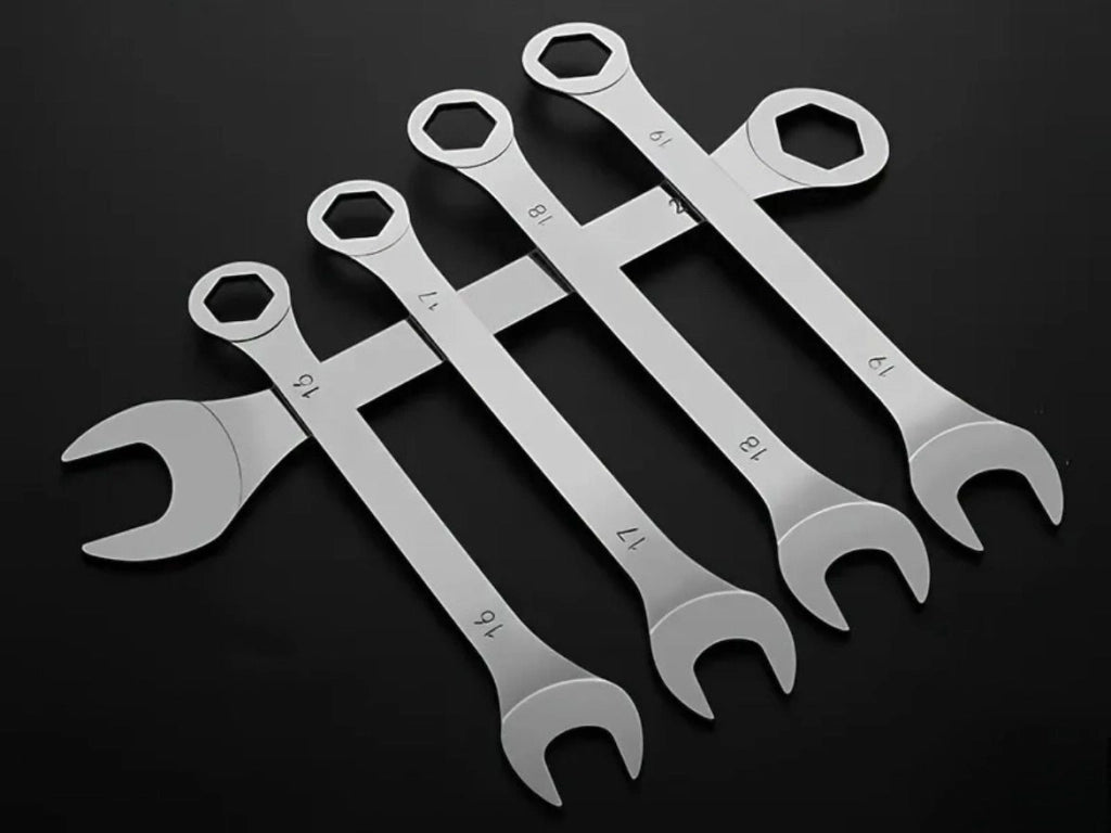 Set 10 pz chiavi ultrasottili Super Sottili per Tubi Idraulici da 8 a 24