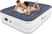 Matraccia a aria, gonfiabile, letto a aria con pompa elettrica integrata, letto gonfiabile con tasca di stoccaggio per campeggio
