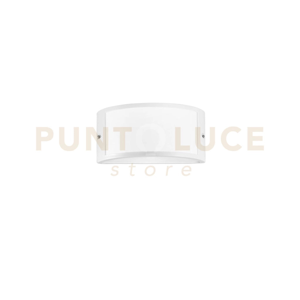 APPLIQUE AUSTIN BIANCA 1 LUCE ATTACCO E27 IP54 25X13X12CM IN ALLUMINIO