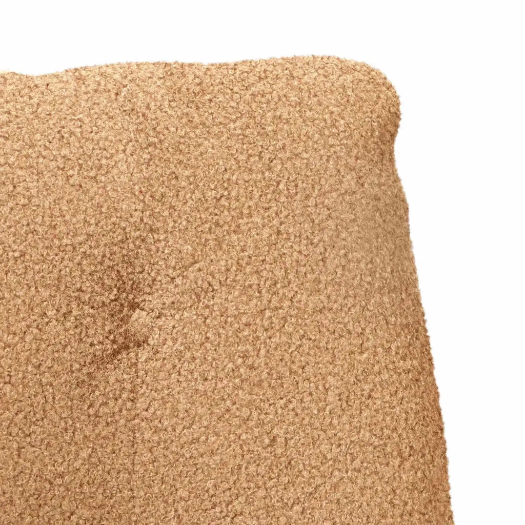 poltrona Beige 69 x 74 x 93 cm Tessuto Sherpa 42001849