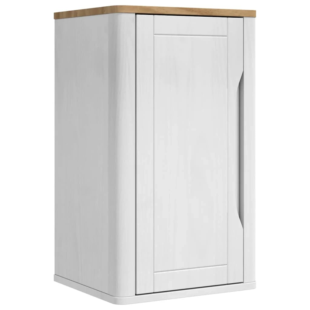 Mobiletto da bagno moderno a parete contenitore 35 x 30 x 60 cm legno di pino bianco 02_0058948