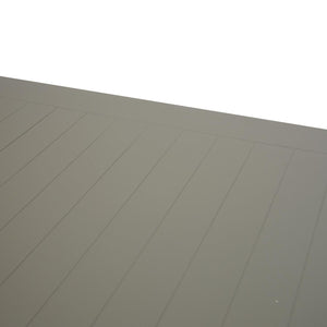 Tavolo Allungabile da Giardino 220/330x110xh76 cm in Alluminio El Paso Marrone