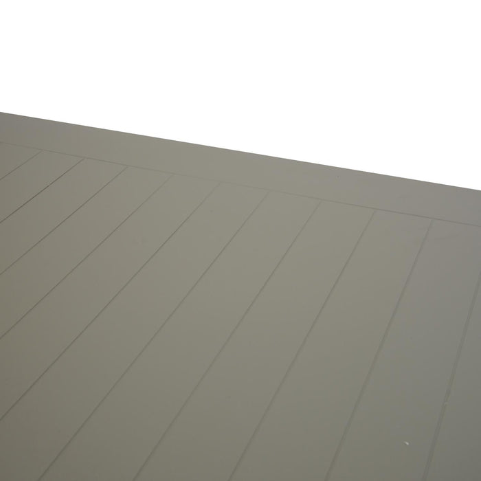 Tavolo Allungabile da Giardino 220/330x110xh76 cm in Alluminio El Paso Marrone