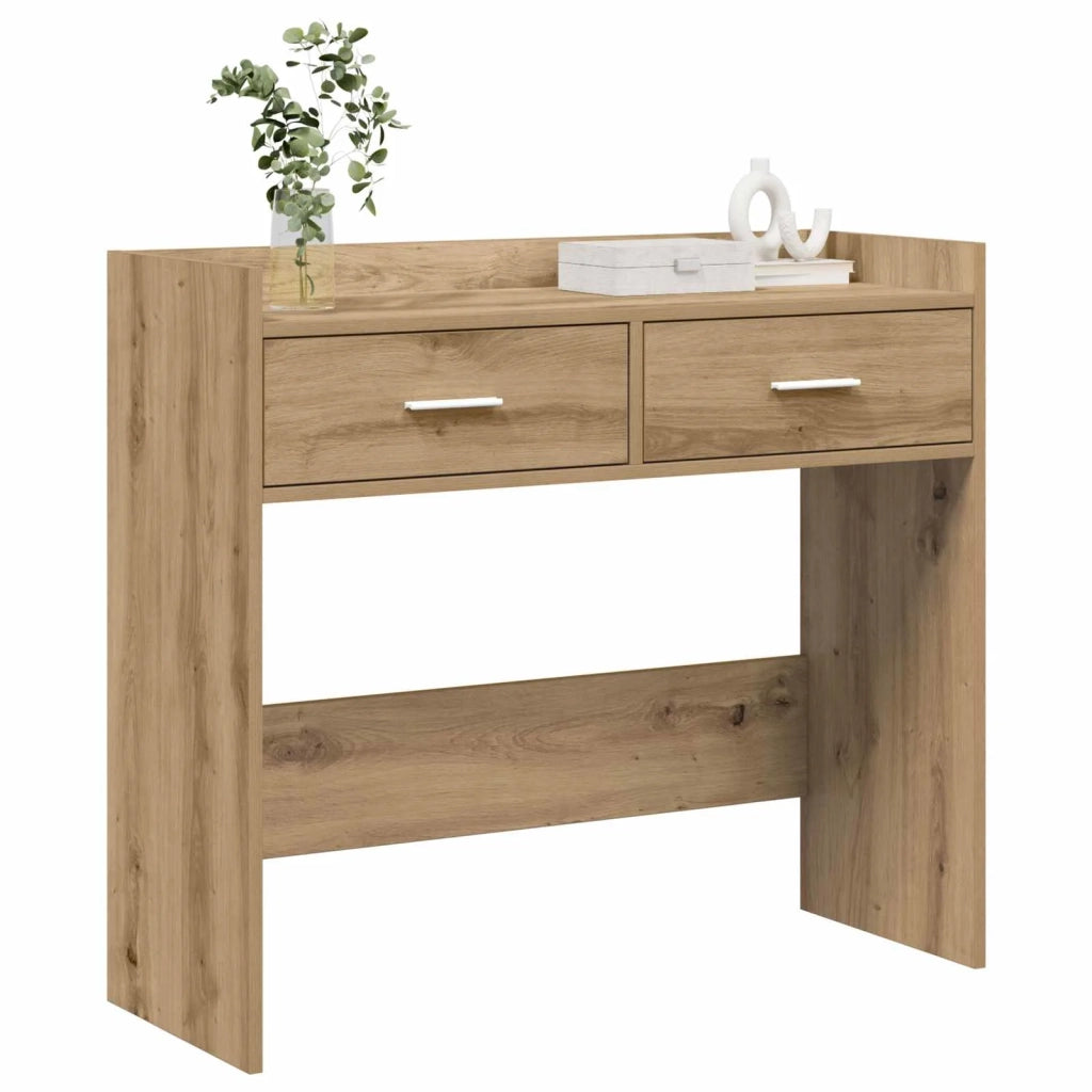 Tavolo consolle Rovere Artigianale 90 x 35 x 80 cm 8011306