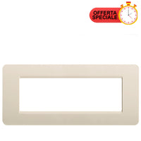 BTicino Matix Placca 6  Posti Avorio AM4806LAV