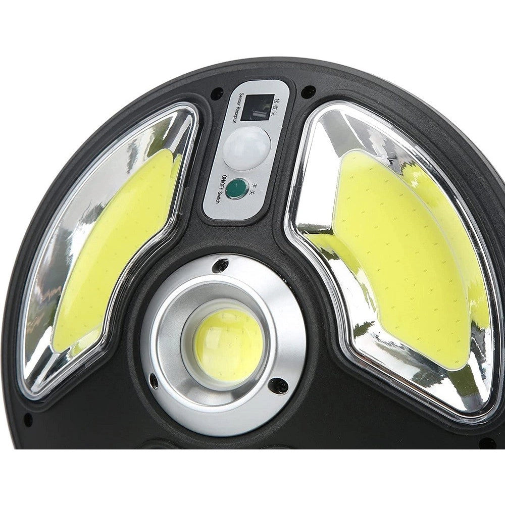 Trade Shop - Luci Da Giardino Solare A Led Ricarica Rapida Cob Illuminazione Stradale Esterno -