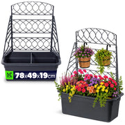 Doniczka z pergolą Bloma DBLO600-S433 antracyt <4>