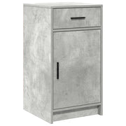 Credenza | Madia | Buffet da pranzo | Armadio da pranzo Grigio cemento 40 x 40.5 x 75 cm Legno multistrato