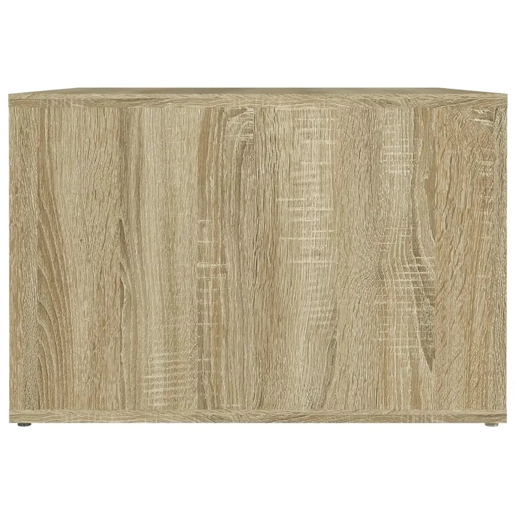 Comodino-Tavolino da notte Rovere Sonoma 57x55x36 cm in Legno Multistrato