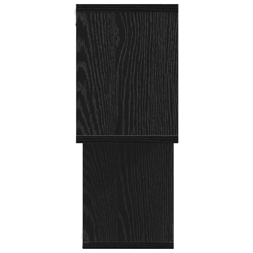 Scaffale da parete A parete Nero Legno ingegnerizzato 869197