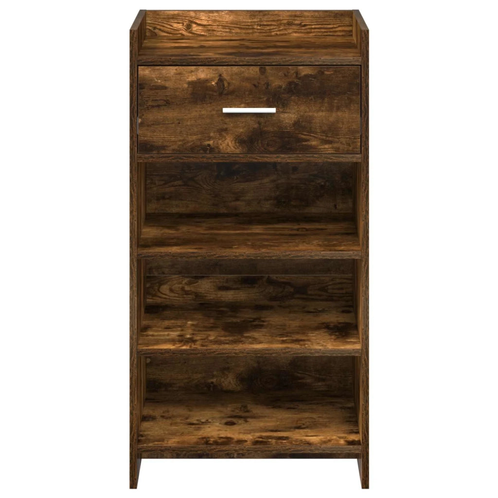 Mobile per scarpe con cassetto Rovere Fumo 48 x 36 x 92 cm 8011351