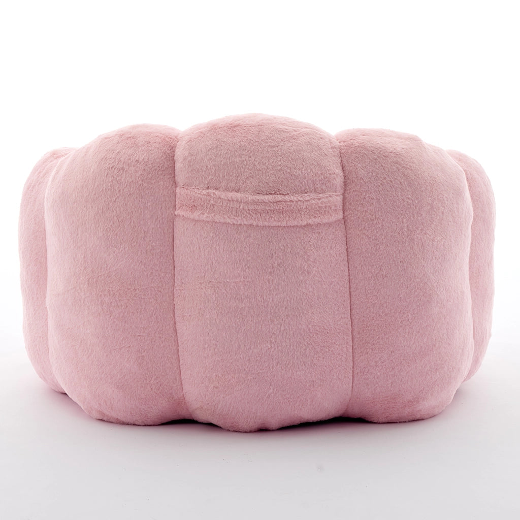 Poltrona Divanetto Lotus ¨C MINIMAL ¨C Velluto Rosa Morbido, Senza Montaggio