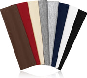 Set di 8 Bende Sportive per Signore, 6 cm Bende Elastica per Yoga, Corse e Fitness, Antiscivolo e Comoda