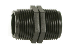 raccordo nylon nipplo 1/2 x 1/2 cod:ferx.4469