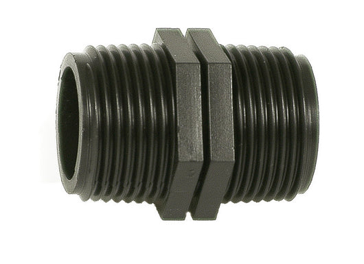 raccordo nylon nipplo 1/2 x 1/2 cod:ferx.4469