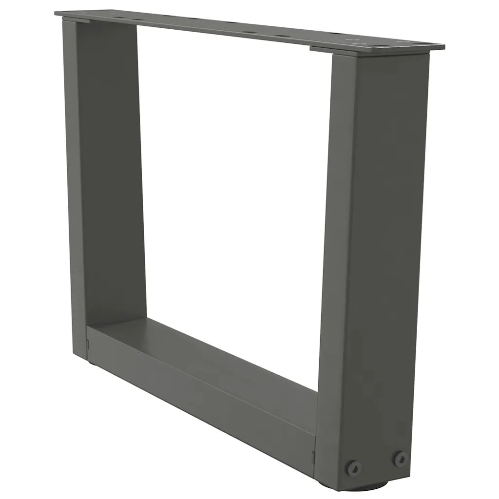 Gambe per Tavolino da Caffè a Forma di V 2 pz Antracite 50x(30-31,3) cm Acciaio 4012610