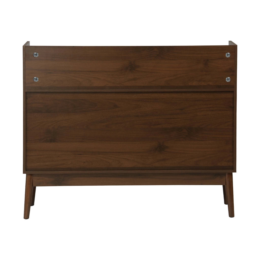 Mobili vintage per vinili effetto legno, marrone scuro