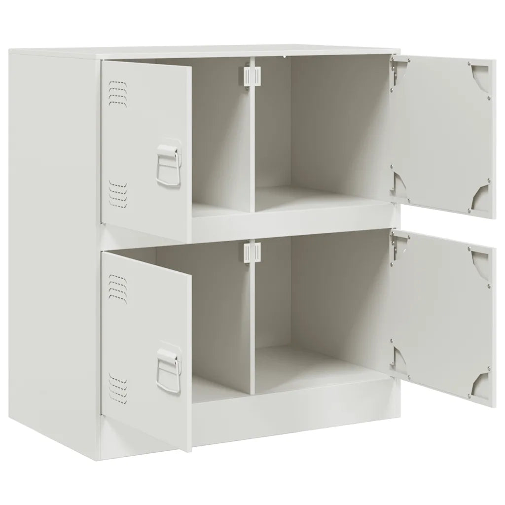Credenza | Madia | Buffet da pranzo | Armadio da pranzo Rosa 67x39x73 cm in Acciaio