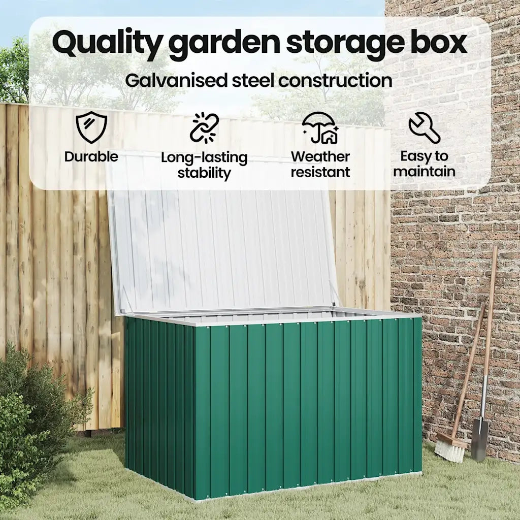 Baule da Giardino Verde 149x99x93 cm CFW8327309