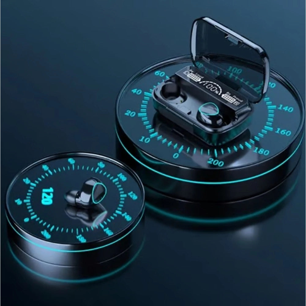 Trade Shop - Auricolari Sportivi Wireless Tws Cuffie Bluetooth 5.1 Impermeabili Suono Ad Alta Fedeltà -