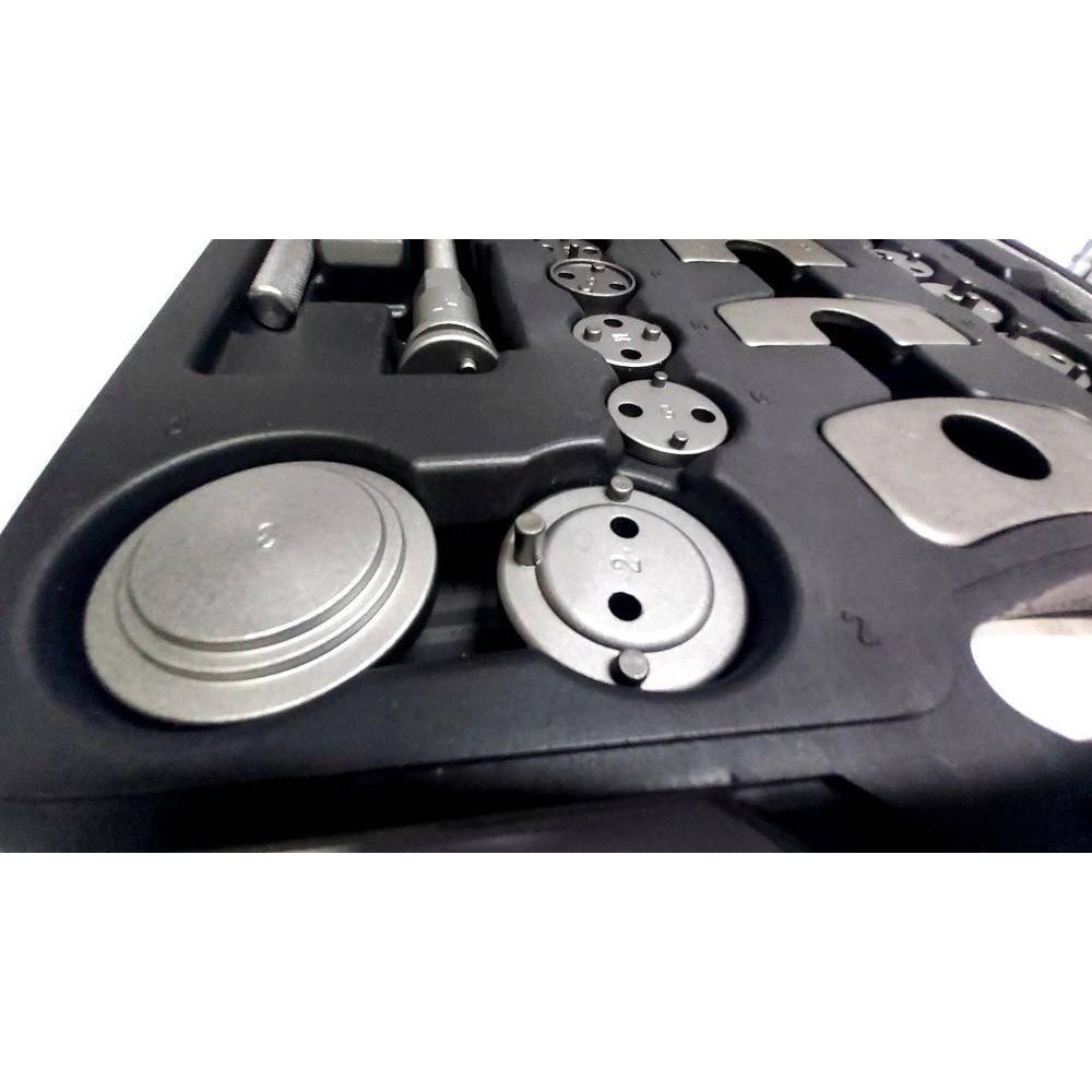 Trade Shop - Set 44 Pezzi Arretratore Pistoncini Freno Auto Pinze Pistoncino Freni A Disco -