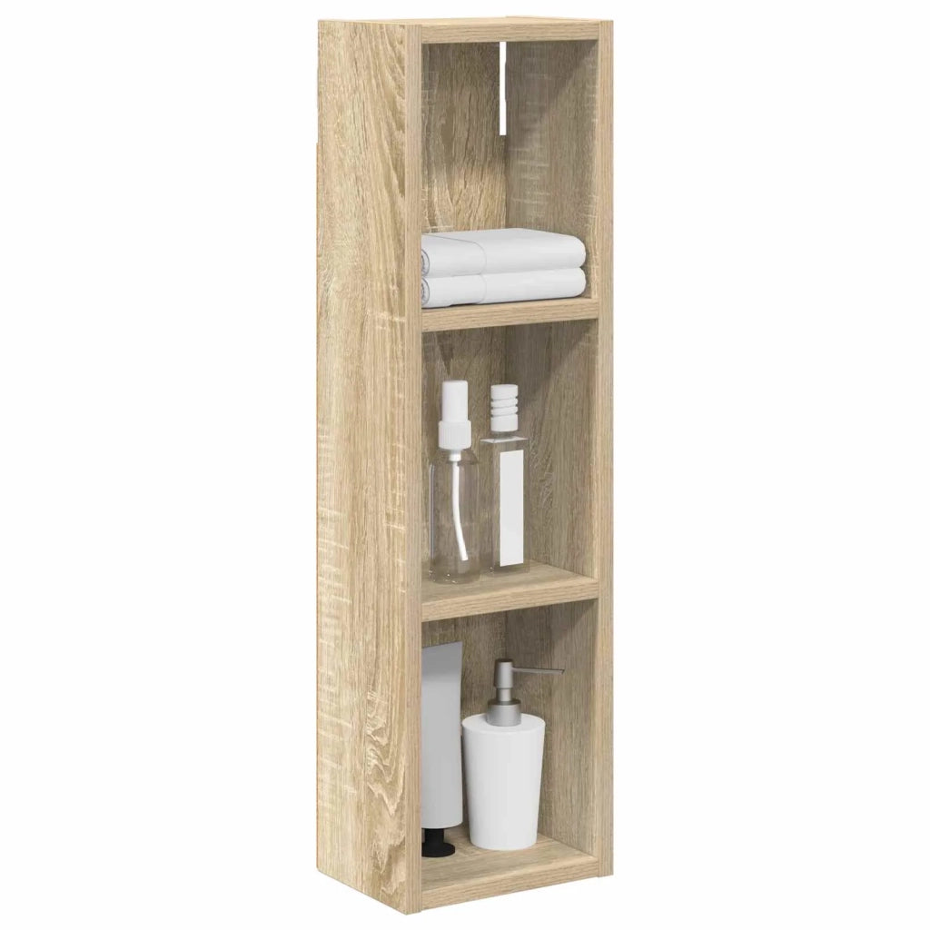 Armadio da Bagno | Mobile da Bagno a muro Rovere Sonoma 20 x 14 x 70 cm