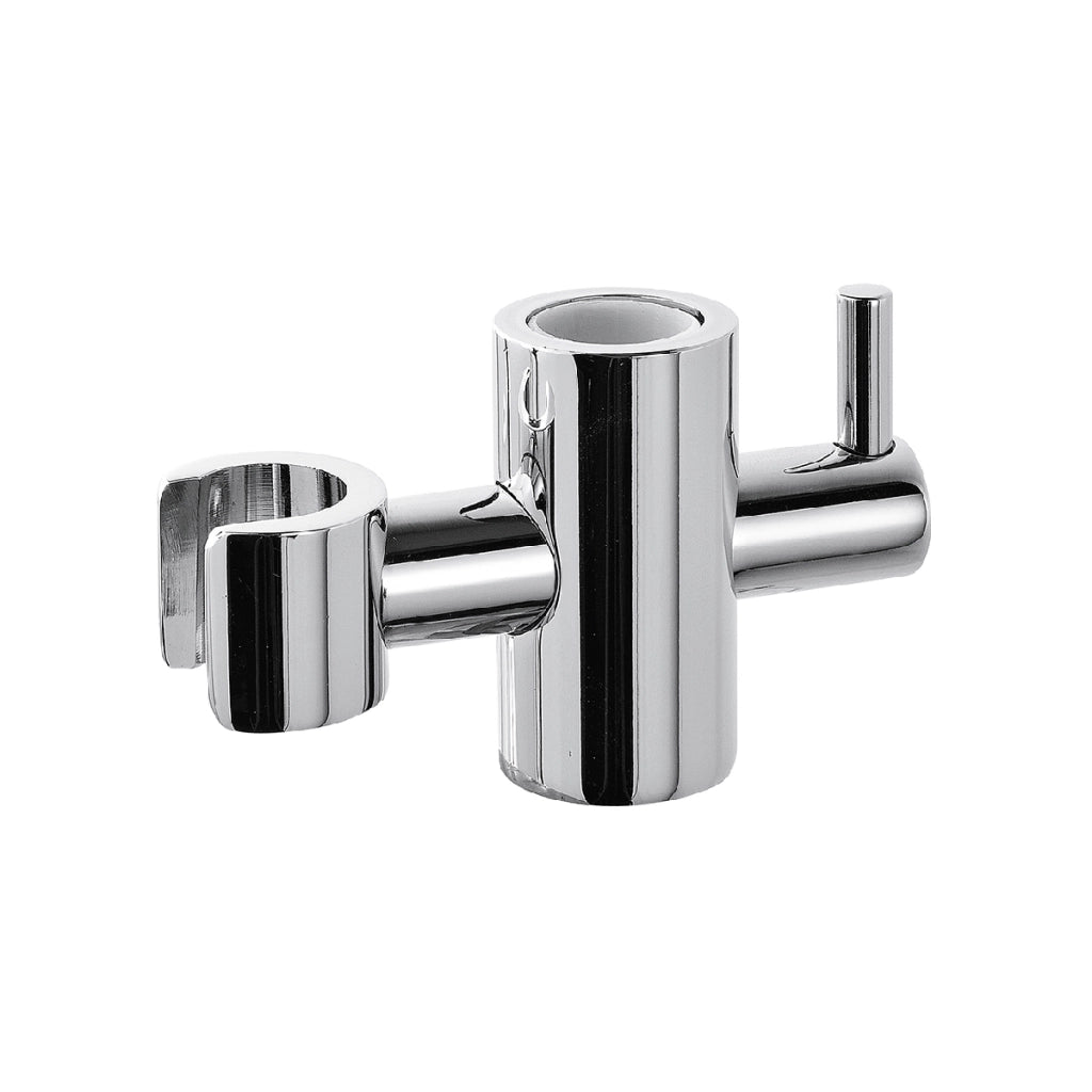 SUPPORTO SCORREVOLE IN ABS CROMATO PER ASTA D. 20 MM- SCORREVOLE SC 208 OTTONE D. 20- DAMAS- pezzi 1