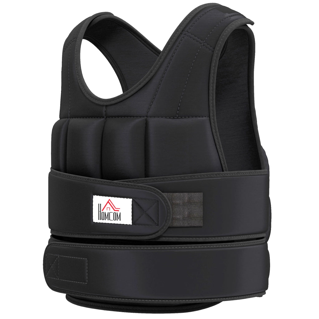 Gilet Zavorrato Regolabile ¨C zephmum ¨C Nero 20 Kg