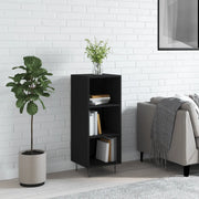 Credenza Nera 34,5x32,5x90 cm in Legno Multistratocod mxl 79073
