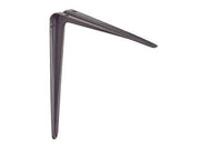 MENSOLA NERVATA- - mm.250x300 colore grigio - 20 pezzi