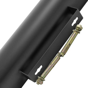 Posacenere da Parete Ø9 cm in Metallo Nero Opaco 3L per Esterno