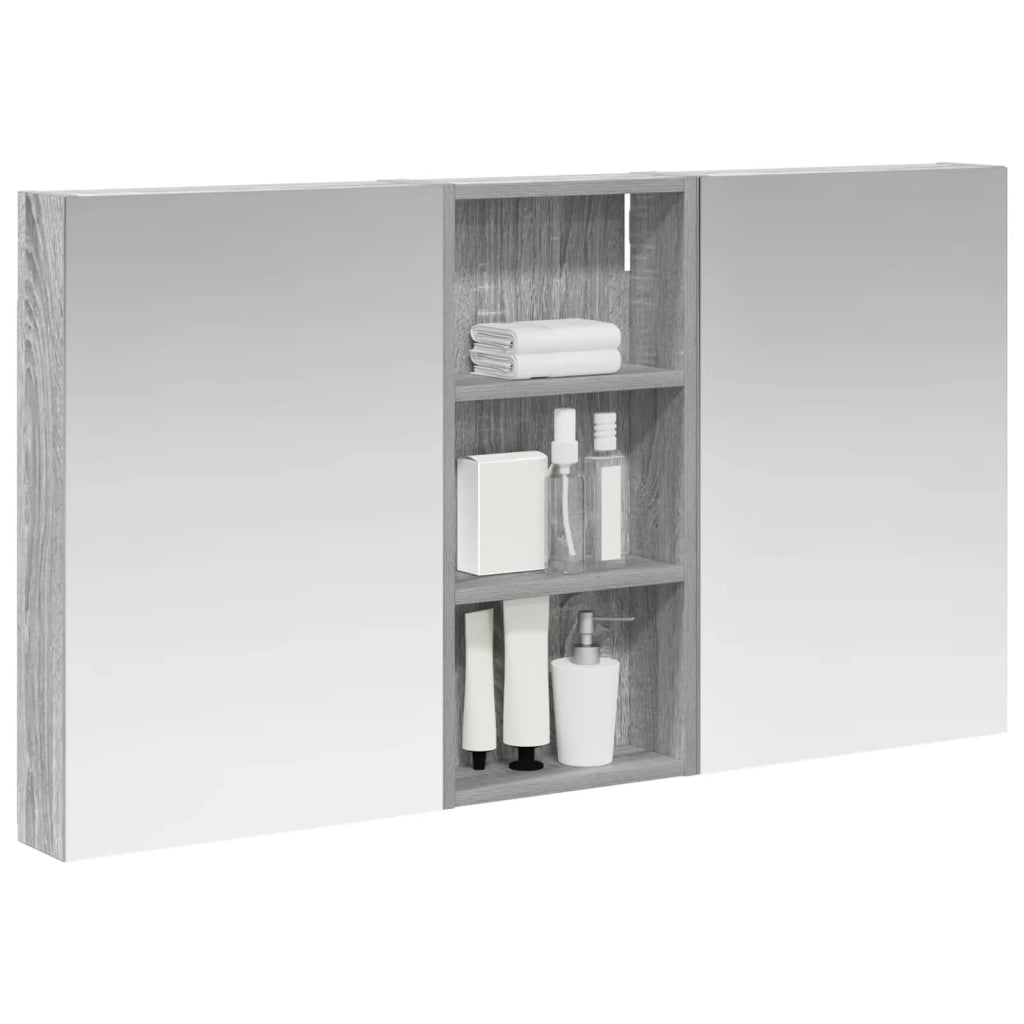 Set di Armadi da Bagno 3 pz 110 x 10,5 x 60,5 cm 3403717