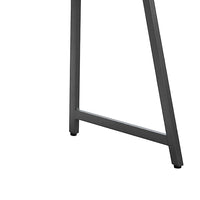 Alix - scrivania in legno e metallo con cassetti - 124x50x88 cm