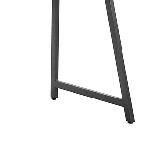 Alix - scrivania in legno e metallo con cassetti - 124x50x88 cm