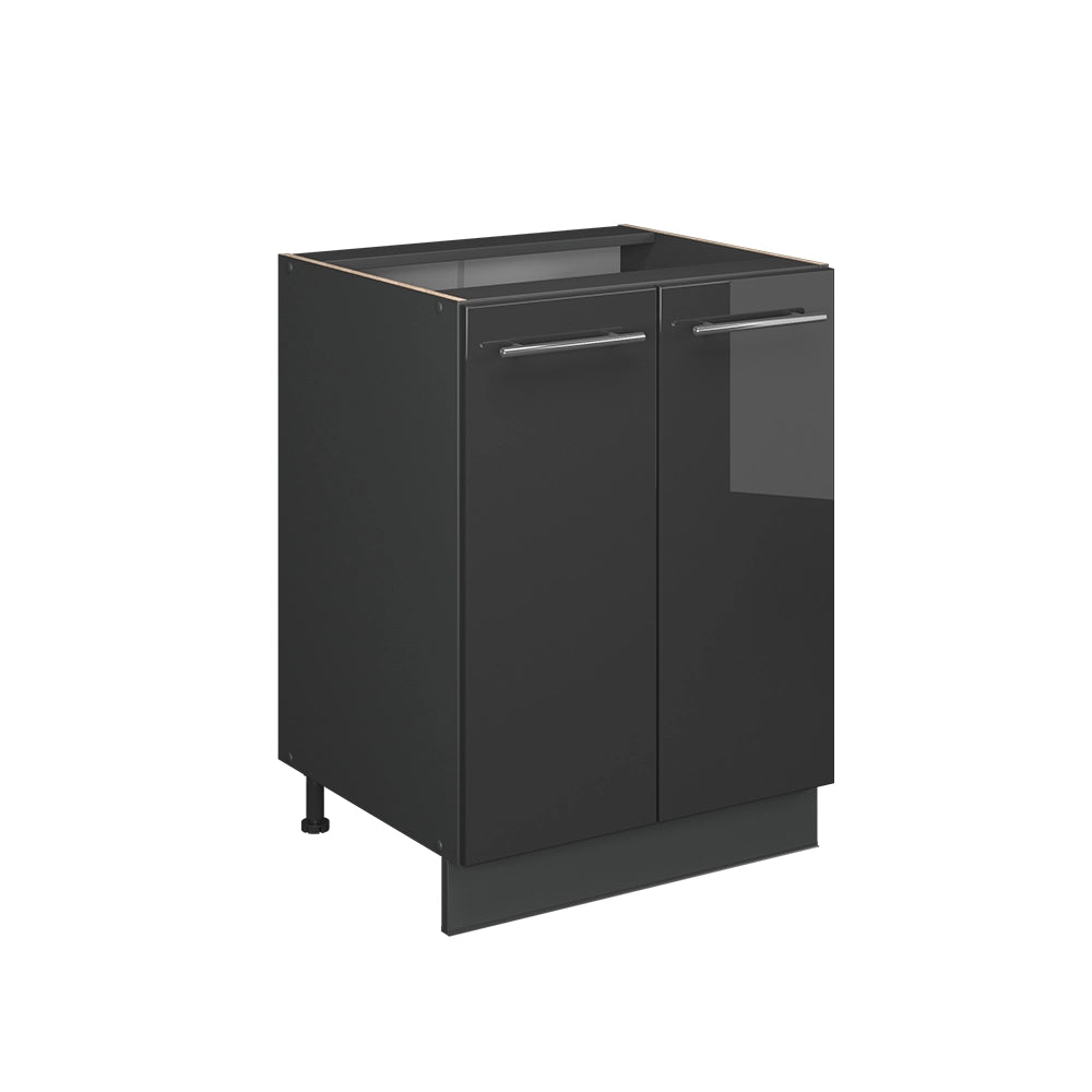Vicco Mobiletto base cucina Antracite lucido 60 cm , PL Antracite