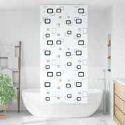 vidaXL Tenda a Rullo Doccia con Cassonetto 110x240cm Larghezza Tessuto