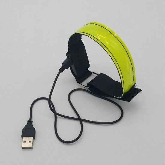 Armband LED a led con riflessione, fascia LED, striscia illuminante, corsa notturna, illuminazione esterna per sport.