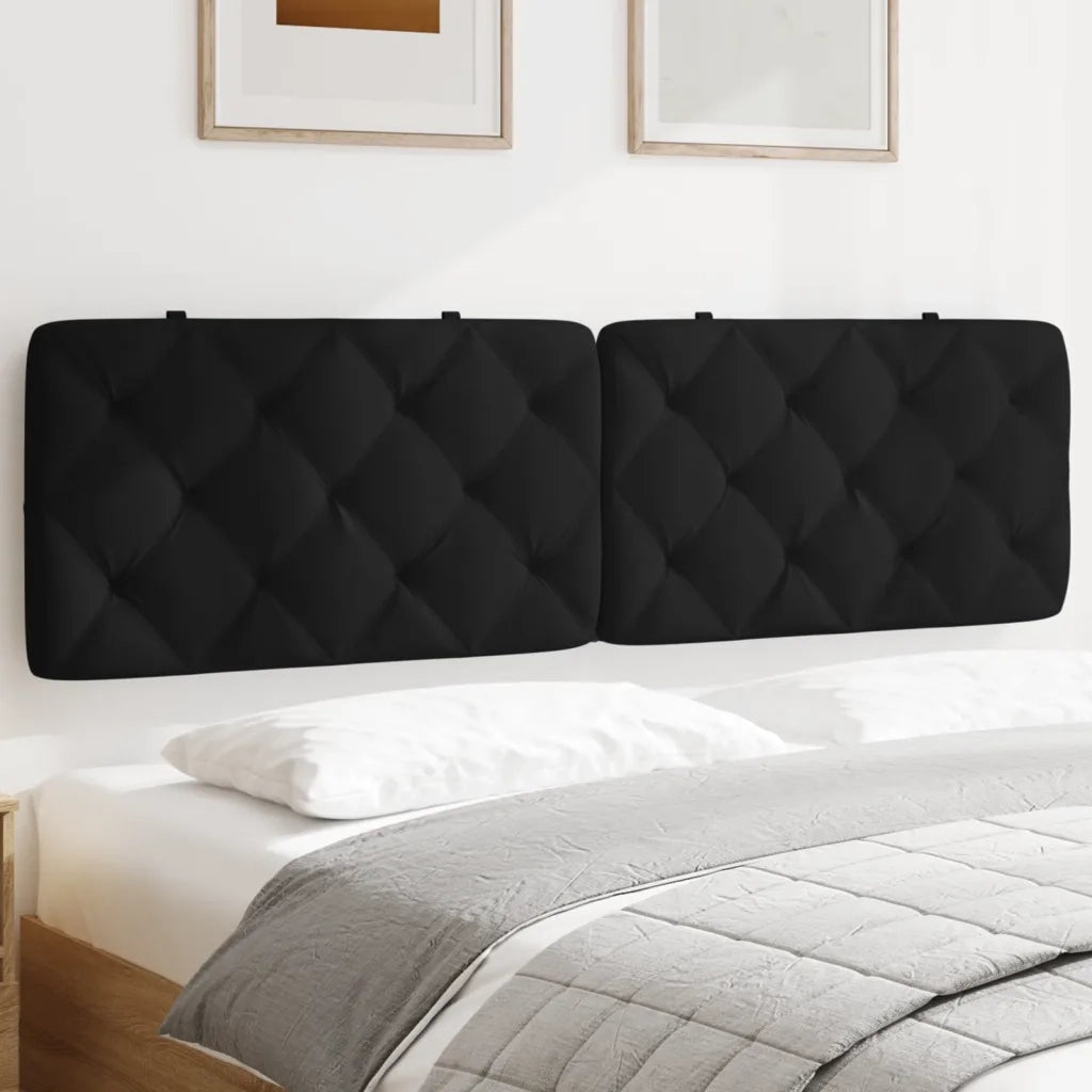 Cuscino Testiera Nero 180 cm in Velluto CFW7164977