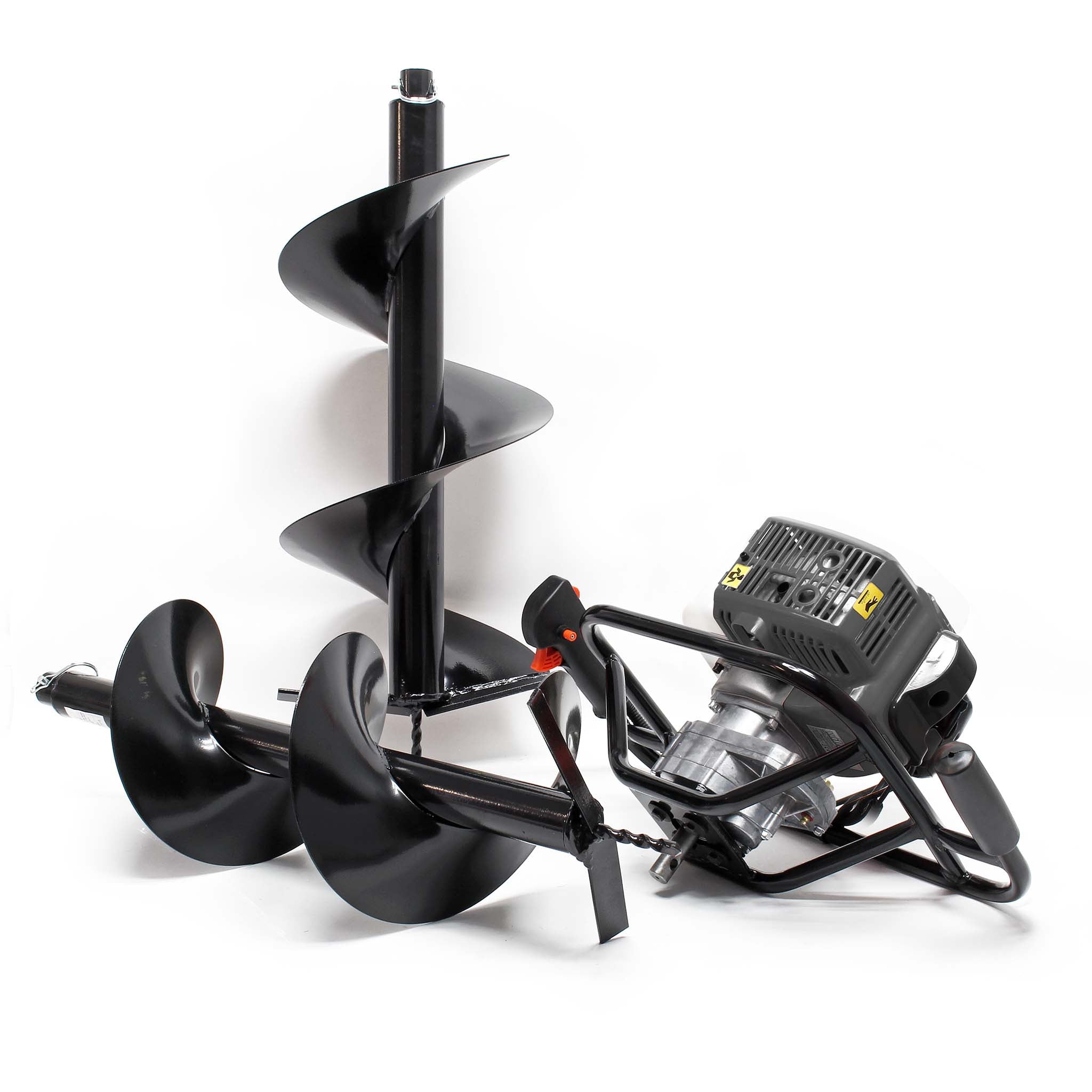 Mototrivella a benzina, motore a 2 tempi di 3 CV e punte elicoidali Ø250mm e 300mm