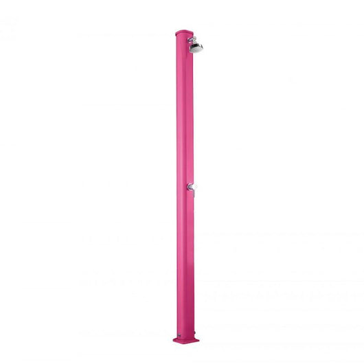 Doccia Solare Jolly 25 Litri In Alluminio Con Miscelatore Colore Fuxia Cv-A600/4003