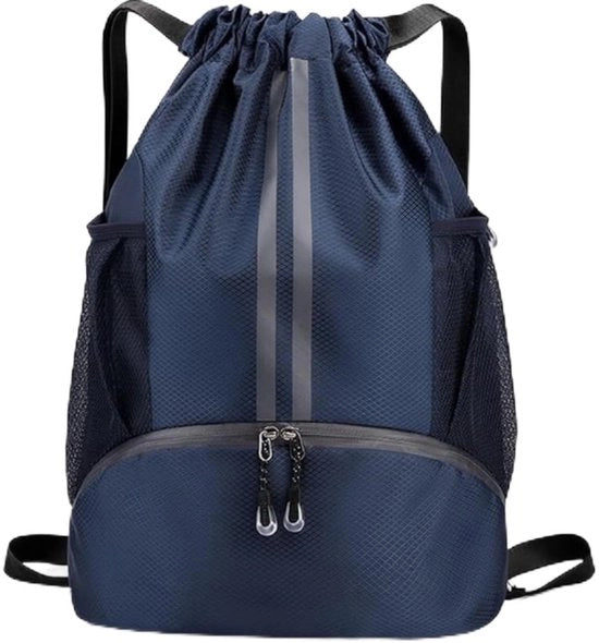Zak da Sport con Porta Scarpe e Impermeabile - Dimensioni 33 x 16 x 48 cm