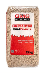 PELLET SACCO 15KG GMG AUSTRIA 100%ABETE PALLET 10 SACCHI