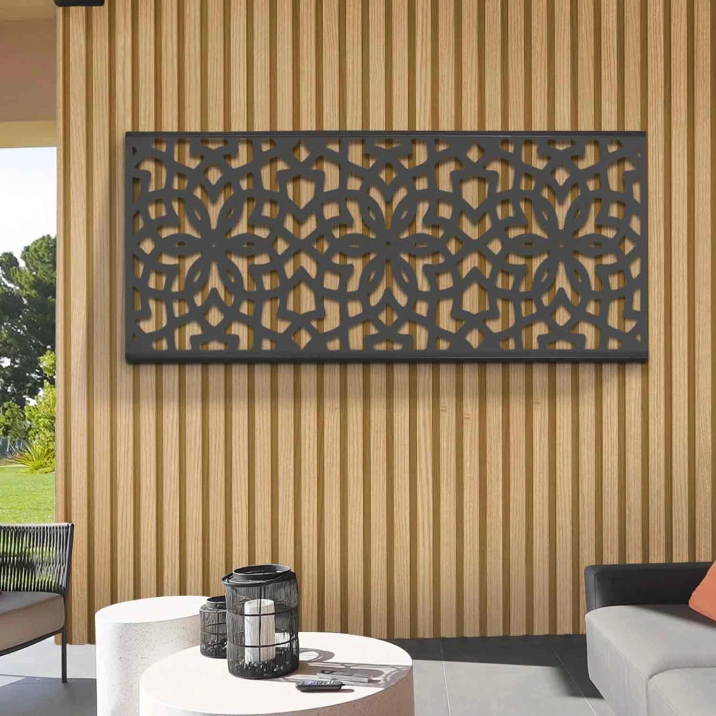 IDMarket - Pannello decorativo universale 150 x 50 CM grigio GRANADA
