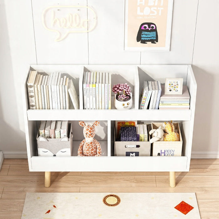 Bücherregal, Weiß 60x25x80 Cm