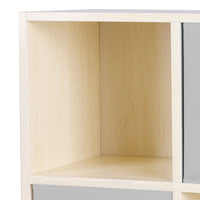 Melphy - mobiletto multiuso con vani a giorno e cassetti - 2 vani + 2 cassetti