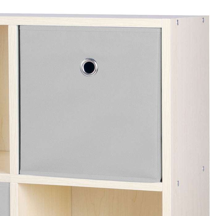 Melphy - mobiletto multiuso con vani a giorno e cassetti - 2 vani + 2 cassetti