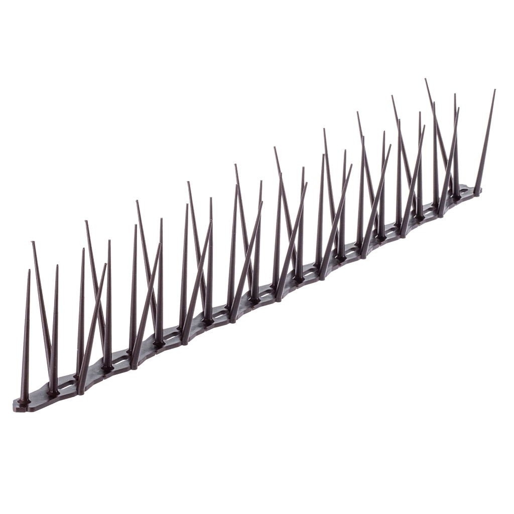 Punte dissuasive per uccelli KADAX in plastica, alte 48,5 cm, sicure.