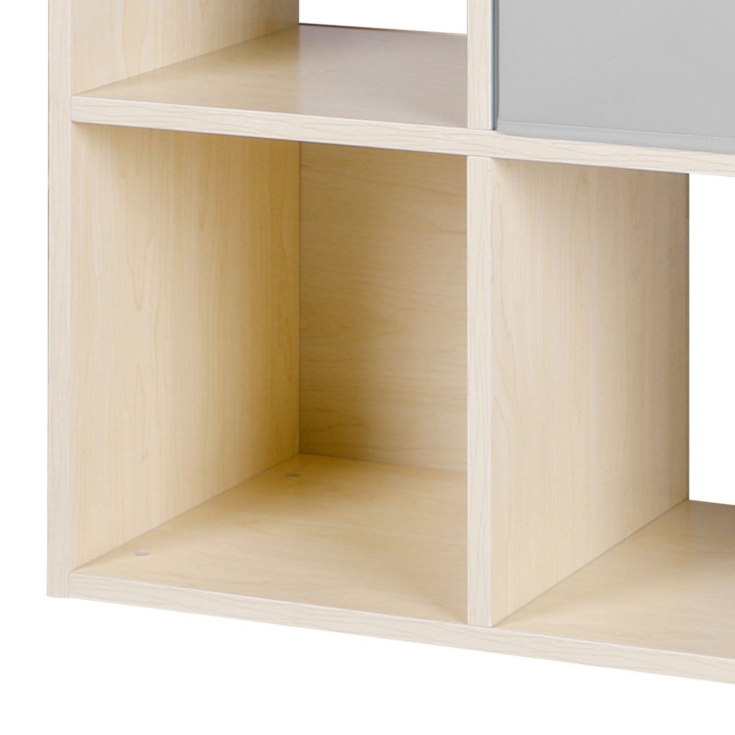 Melphy - mobiletto multiuso con vani a giorno e cassetti - 6 vani + 2 cassetti